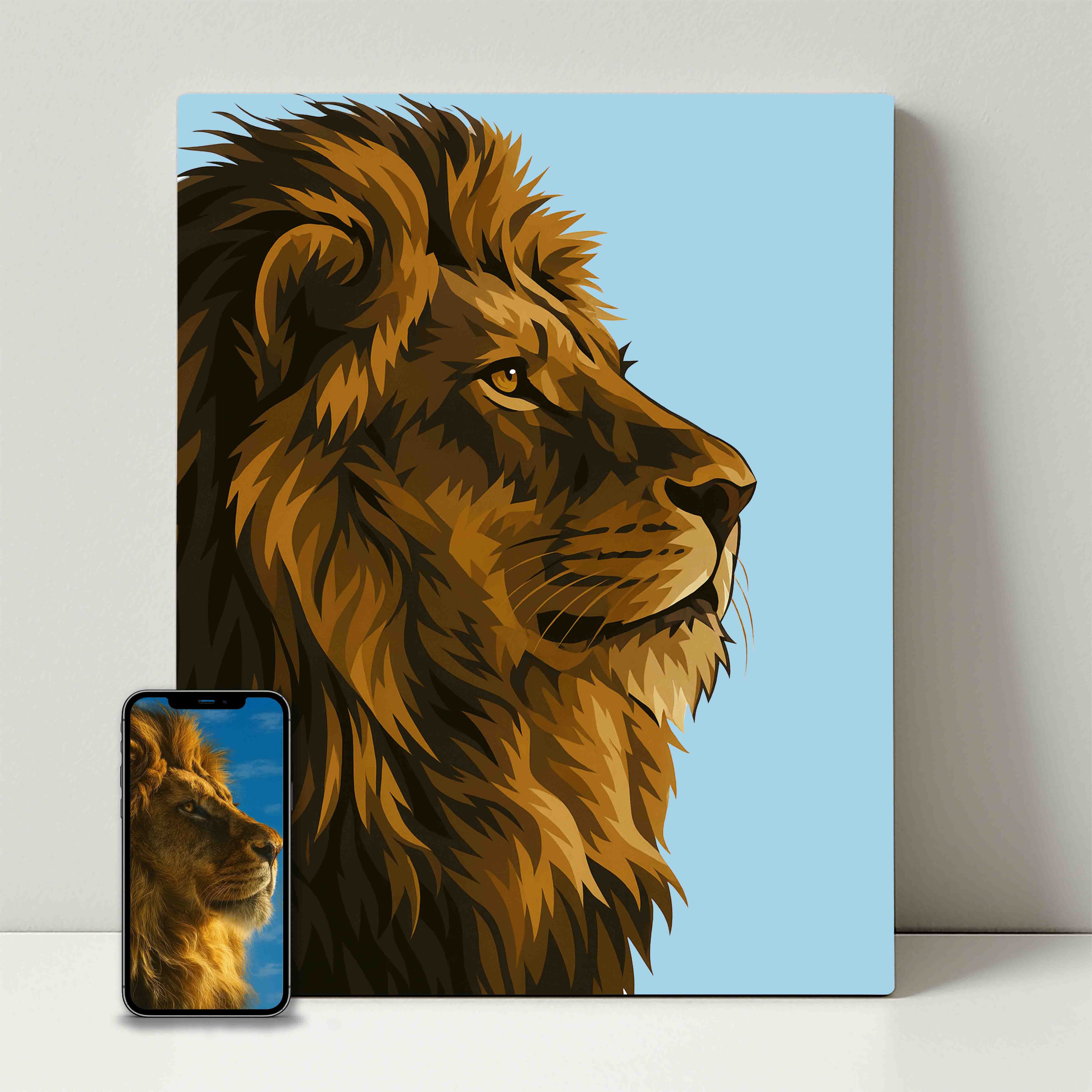 Kit de fête de peinture pour selfie
