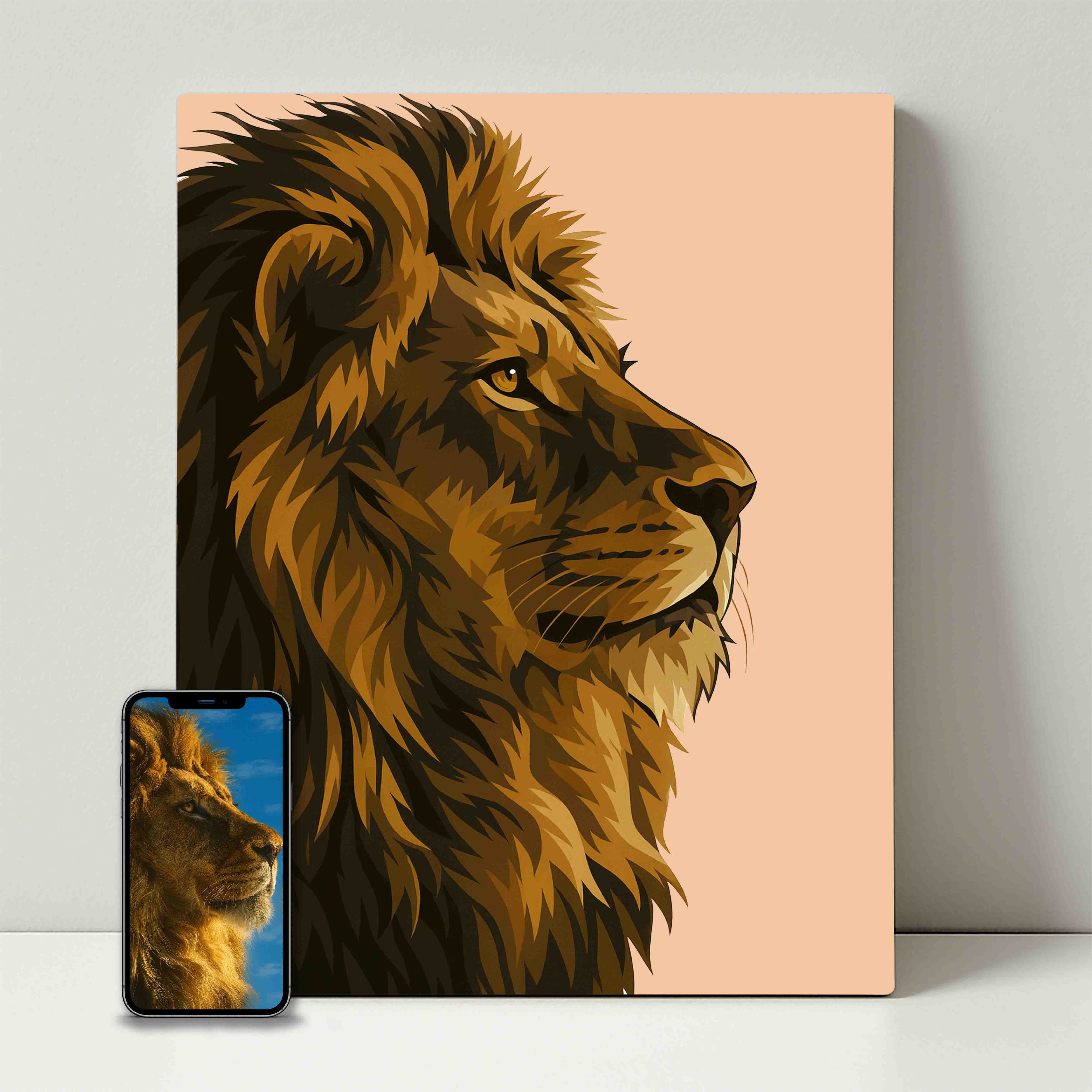 Kit de fête de peinture pour selfie