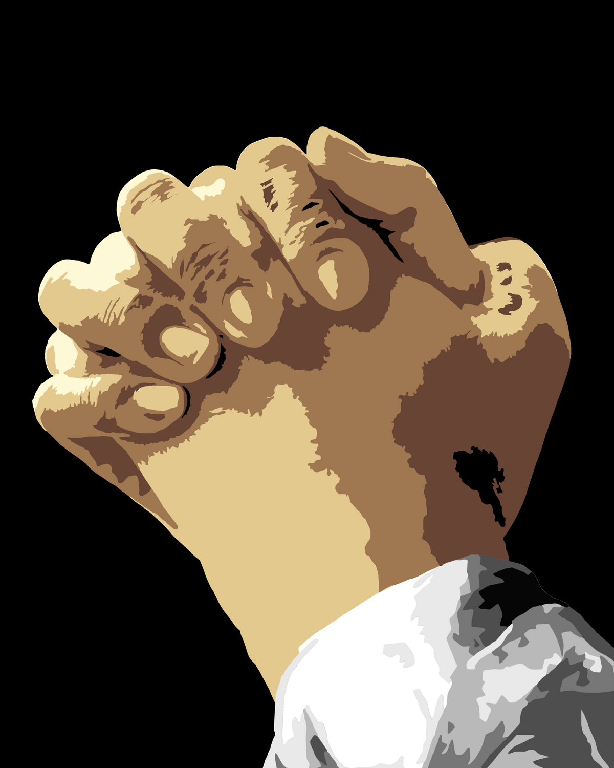 Closed Praying Hands